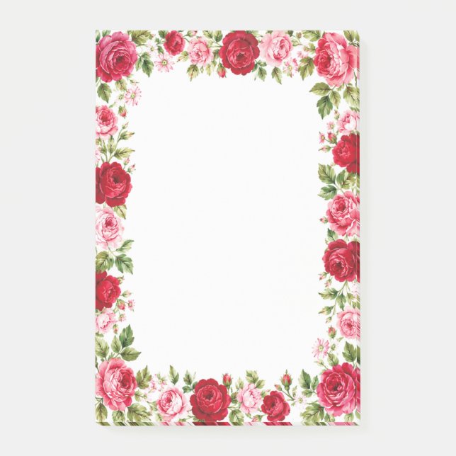 Post-it® Roses (Devant)