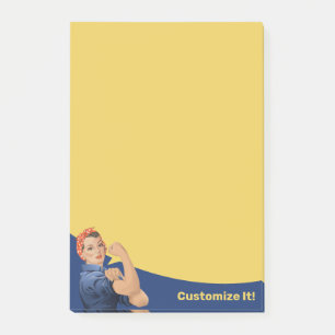 Post-it® Rosie le Riveter Post-it Notes