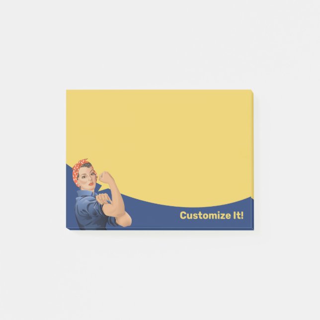Post-it® Rosie le Riveter Post-it Notes (Devant)