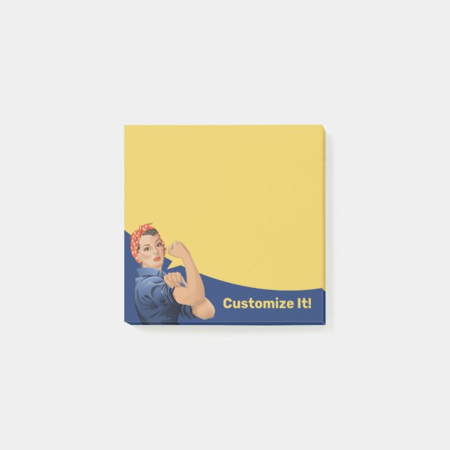 Post-it® Rosie le Riveter Post-it Notes (Devant)