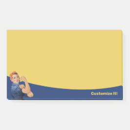 Post-it® Rosie le Riveter Post-it Notes