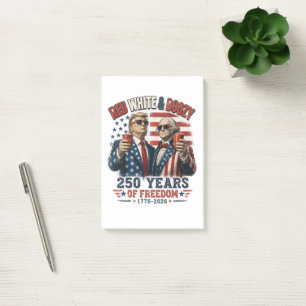Post-it® Rouge Blanc Boozy Trump George Washington 250
