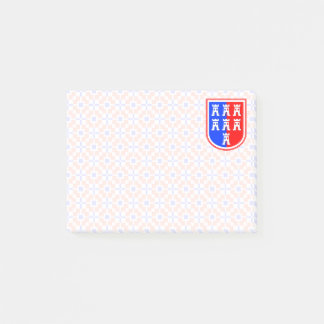 Post-it® Rouge et Bleu, c'est Saxon
