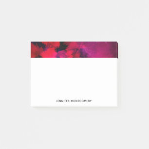 Post-it® Rouge foncé et violet Gras & Abstrait moderne