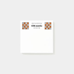 Post-it® Royaume Entrepreneur Versets d'Affirmation chrétie