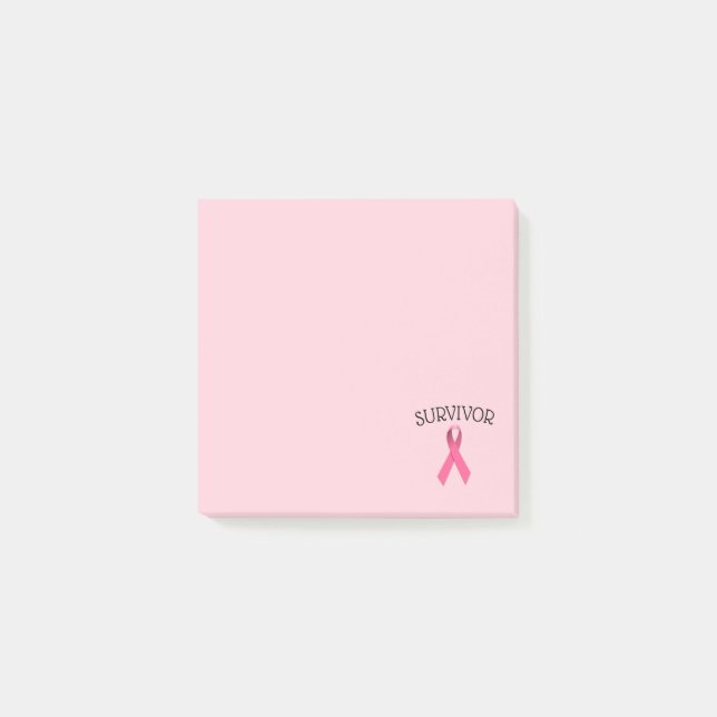 Post-it® Ruban post-it pour les survivants du cancer rose (Devant)