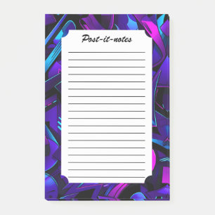 Post-it® Rue Graffiti Abstraite