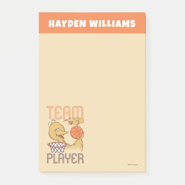 Post-it® Rue Sésame | Ajouter Votre Nom (Devant)