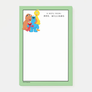 Post-it® Rue Sésame   Groupe Hug   Ajouter Votre Nom