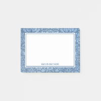 Rustique Denim Damask Jeans Nom textuel