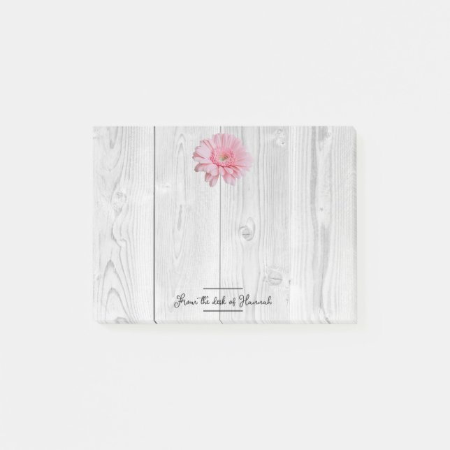 Post-it® Rustique Gerber Daisy Notes personnalisées (Devant)