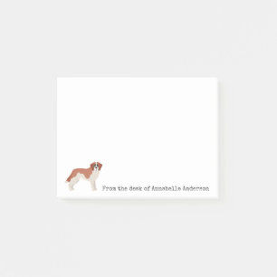 Post-it® Saint Bernard Personnaliser les notes postales