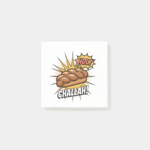 Post-it® Saint Challah Drôle juif juif Hanoukka juif