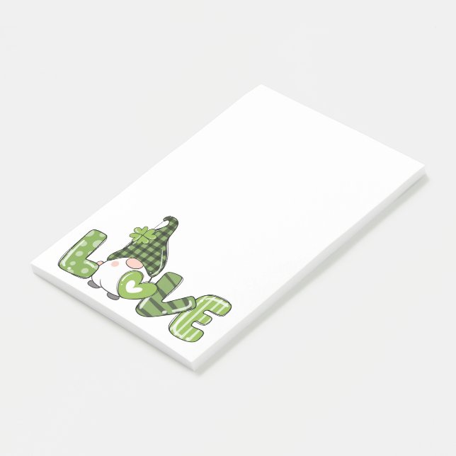 Post-it® Saint Patrick's Day Gnome (Incliné)