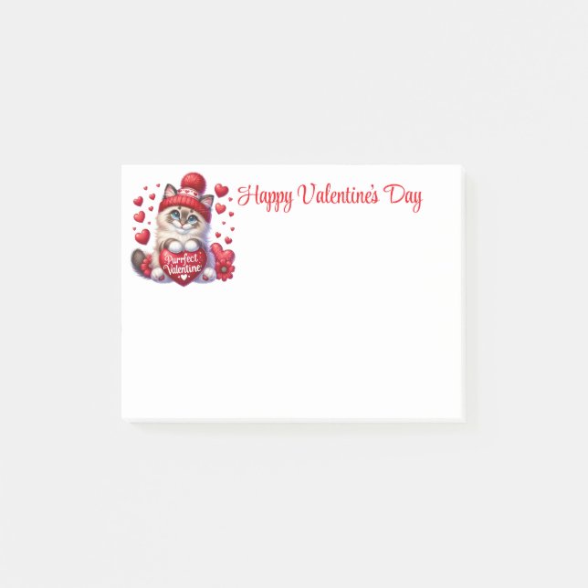 Post-it® Saint-Valentin  (Devant)