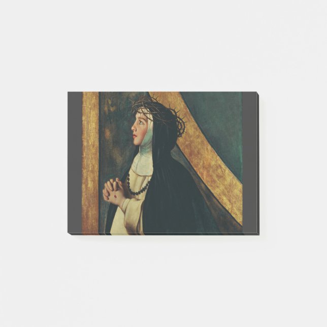 Post-it® Sainte Catherine de Sienne par Juan Bautista Maino (Devant)