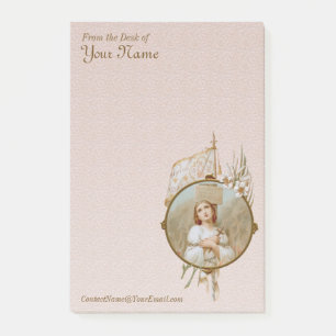 Post-it® Sainte Jeanne d'Arc brûlant (BF 01, Style 2) 4"x6"