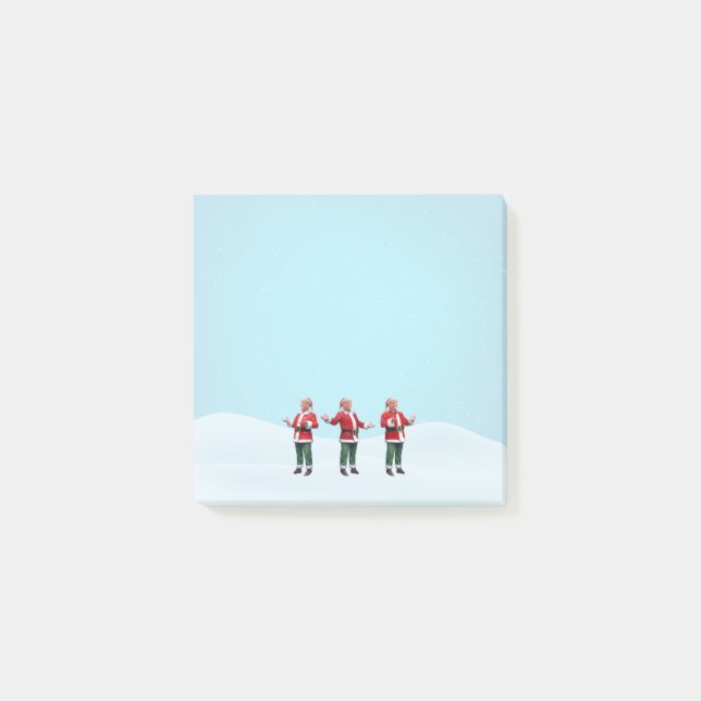 Post-it® Santa Trump Sticky Notes  (Devant)