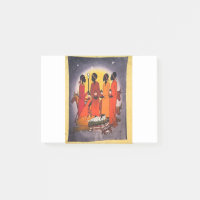 Scène africaine de nativité de Noël