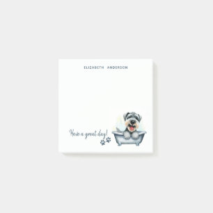 Post-it® Schnauzer Chien Personnalisé
