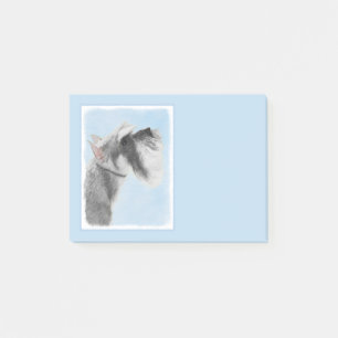 Post-it® Schnauzer (Giant, Standard) Peinture - Chien Art