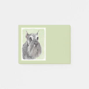 Post-it® Schnauzer (Giant, Standard) Peinture - Chien Art