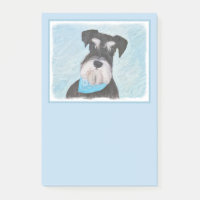 Schnauzer (Miniature) Peinture - Joli chien origin