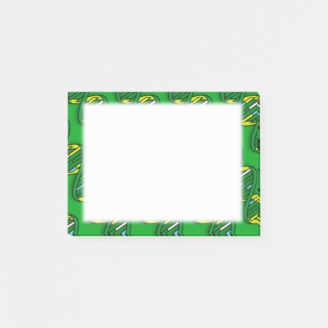 Post-it® Science Médicale de l'ADN vert (Devant)