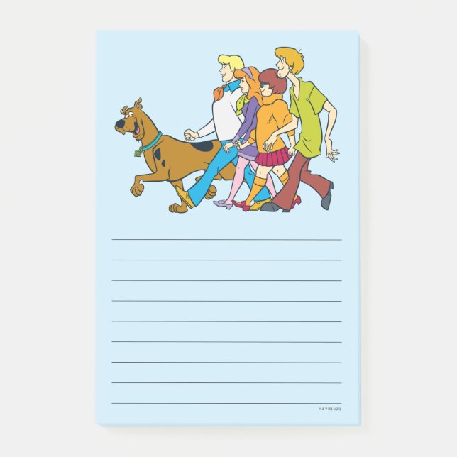 Post-it® Scooby-Doo | Gang 18 entier Mystery Inc (Devant)