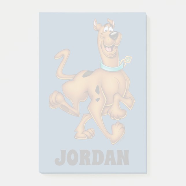 Post-it® Scooby-Doo Joyeuse Marche | Ajouter Votre Nom (Devant)