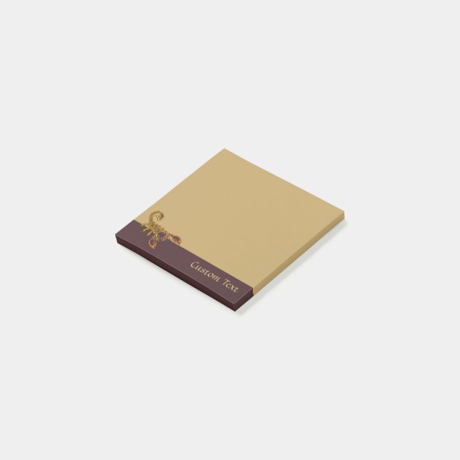 Post-it® Scorpion de noeud celtique (Incliné)