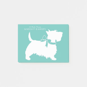 Post-it® Scottish Terrier Scotty Chien Chien Puppy Scottie