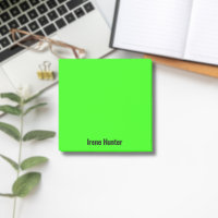 Script noir minimaliste professionnel néon vert