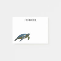 Sea turtle cartoon