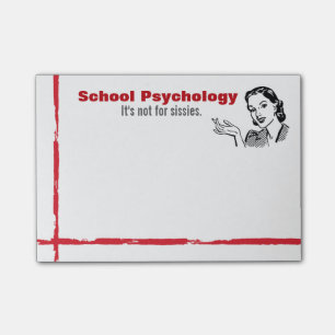 Post-it® Sens de l'humour de psychologie d'école des notes