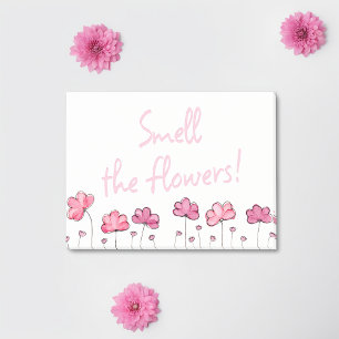 Post-it® Sentir les Fleurs Post-its Inspirants Positifs