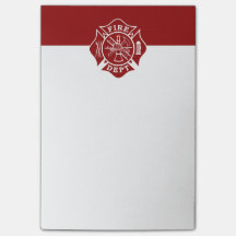 Service d'incendie / Pompier personnalisé Notes Po