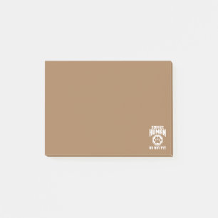 Post-it® Service Humain conception Ne Pas Caresser Citation