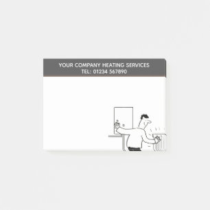 Post-it® Services de plomberie et de chauffage, Ingénieur d