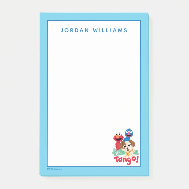 Post-it® Sesame Street | C'est Tango avec Elmo et Grover (Devant)