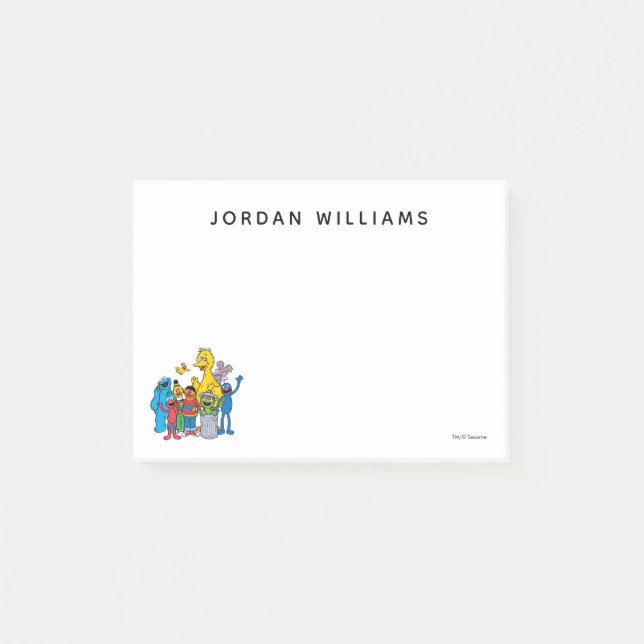 Post-it® Sesame Street Pals Wing (Devant)