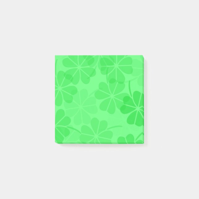 Post-it® Shamrock Post it Notes (Devant)