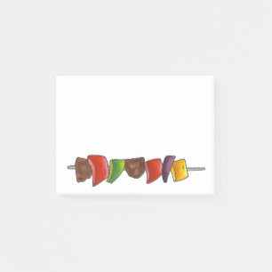 Post-it® Shish Kebab Cuisine végétale Viande de brochette G