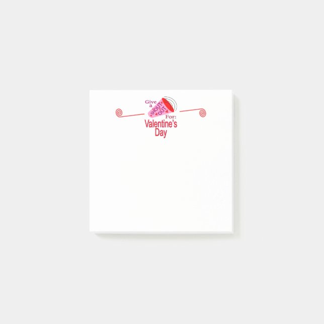 Post-it® Shout Out pour la Saint-Valentin (Devant)