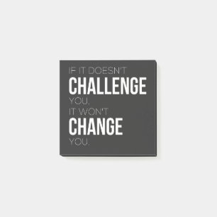 Post-it® Si ça ne vous met pas au défi, ça ne vous changera