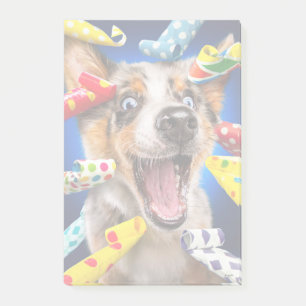 Post-it® Sifflets de fête pour chien heureux