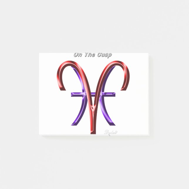 Post-it® Signe Zodiaque De L'Astrologie De La Cuisse (Devant)