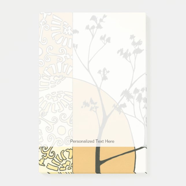 Post-it® Silhouette de l'arbre écarse par Megan Meagher (Devant)