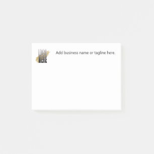 Post-it® Simple Ajouter Votre Logo Nom Professionnel Taglin