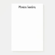 Simple Feminine Girl Moderne Chic Script noir